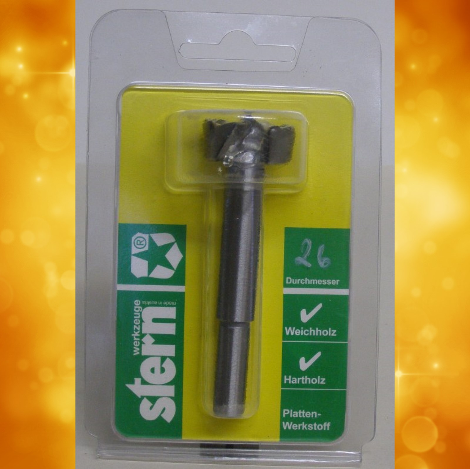 Stern 26mm Forstner Bit 570-5260 570-5260
